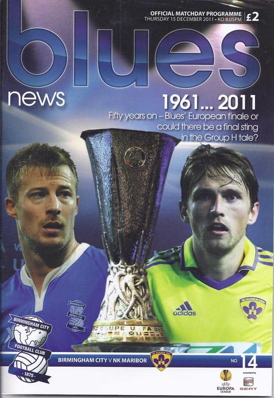 Birmingham City FC v NK Maribor